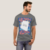 アリゾナ州の芸術 Tシャツ (正面フル)