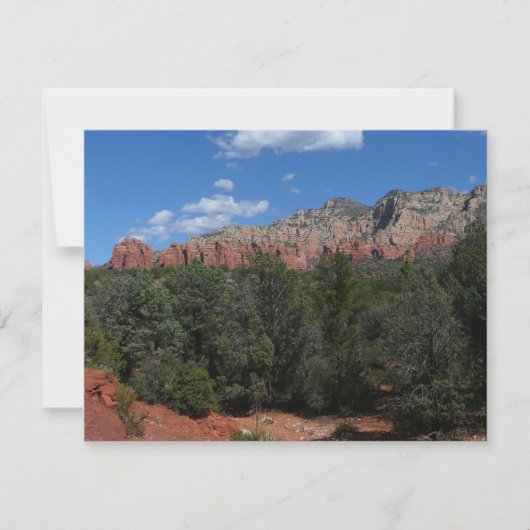 アリゾナ州の赤い岩のパノラマ (正面)