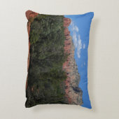 アリゾナ州の赤い岩のパノラマ アクセントクッション (裏面(縦))