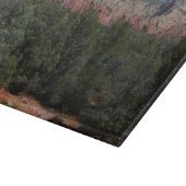 アリゾナ州の赤い岩のパノラマ カッティングボード (角)