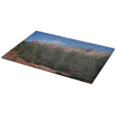 アリゾナ州の赤い岩のパノラマ カッティングボード (角)