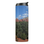 アリゾナ州の赤い岩のパノラマ タンブラー (回転左)