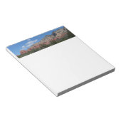 アリゾナ州の赤い岩のパノラマ ノートパッド (アングル)