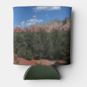 アリゾナ州の赤い岩のパノラマ 缶クーラー (正面)