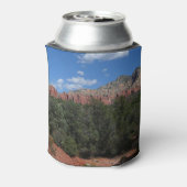 アリゾナ州の赤い岩のパノラマ 缶クーラー (缶裏面)