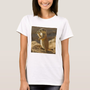 アリゾナ州の赤ちゃんプレーリードッグの食事 Tシャツ