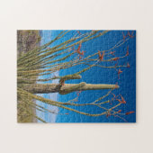 アリゾナ州アメリカサグアロ国立公園のサクタス ジグソーパズル (横)