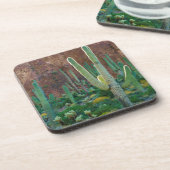 アリゾナ州アメリカサグアロ·サクタス·フィールドバイ·ア·クリフ コースター (左側)