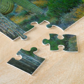 アリゾナ州アメリカサグアロ·サクタス·フィールドバイ·ア·クリフ ジグソーパズル (側面)