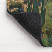 アリゾナ州アメリカ砂漠の景色 マウスパッド (コーナー)