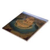 アリゾナ州アメリカ〜による侵食を示す馬蹄湾曲部 タイル (側面)