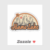 アリゾナ州アラモ湖 シール (シート)