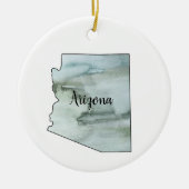 アリゾナ州イラストレーションオーナメント セラミックオーナメント (正面)