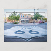 アリゾナ州ウィンスローからのご挨拶 ポストカード (正面)