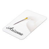 アリゾナ州エグレット・ヘッドショット マグネット (左側)