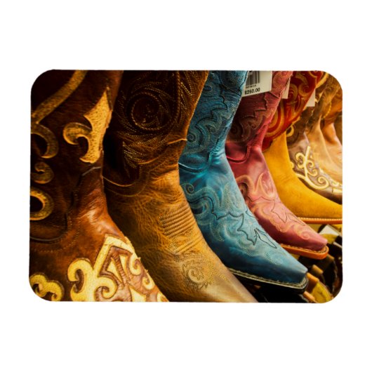 アリゾナ州カウボーイブーツ マグネット (横)