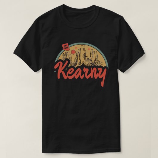 アリゾナ州カーニー Tシャツ (デザイン正面)