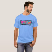 アリゾナ州グラフィティ市松模様にズ Tシャツ (正面フル)