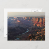 アリゾナ州グランドキャニオンとコロラド川 ポストカード (正面/裏面)