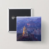 アリゾナ州グランドキャニオン国立公園。表示 缶バッジ (正面&裏面)