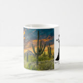 アリゾナ州ケーブクリーク，クロスランチ4792-2-Spur コーヒーマグカップ (中央)