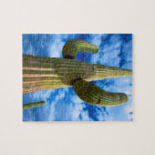 アリゾナ州サグアロ·カクタス·ポートレート ジグソーパズル (横)