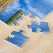 アリゾナ州サグアロ·カクタス·ポートレート ジグソーパズル (側面)