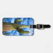 アリゾナ州サグアロ·カクタス·ポートレート ラゲッジタグ (正面横)