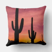 アリゾナ州サグアロ·サンライズ クッション (裏面)