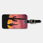 アリゾナ州サグアロ·サンライズ ラゲッジタグ (正面横)