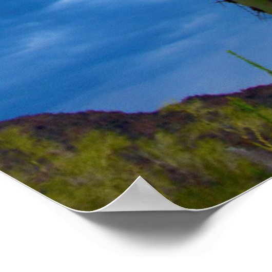 アリゾナ州サグアーロサボテンポートレート ポスター (角)