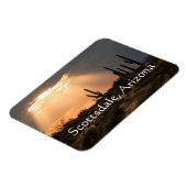 アリゾナ州スコッツデールの光 マグネット (左側)