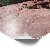 アリゾナ州セドナにある7つの神聖なプール フォトプリント (角)