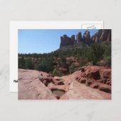 アリゾナ州セドナにある7つの神聖なプール ポストカード (正面/裏面)