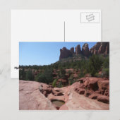 アリゾナ州セドナにある7つの神聖なプール ポストカード (正面/裏面)