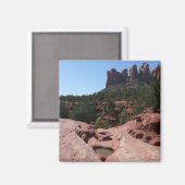 アリゾナ州セドナにある7つの神聖なプール マグネット (正面/裏面)