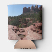 アリゾナ州セドナにある7つの神聖なプール 缶クーラー (裏面)