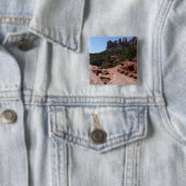 アリゾナ州セドナにある7つの神聖なプール 缶バッジ (インサイチュ)