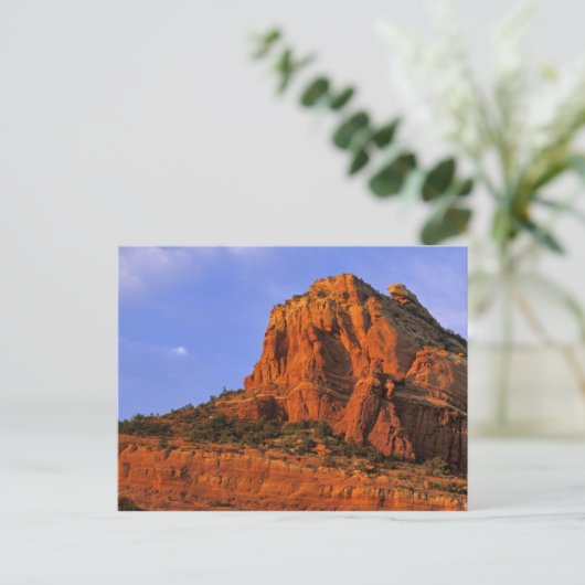 アリゾナ州セドナのスターリングキャニオンの赤い岩 ポストカード (スタンド正面)