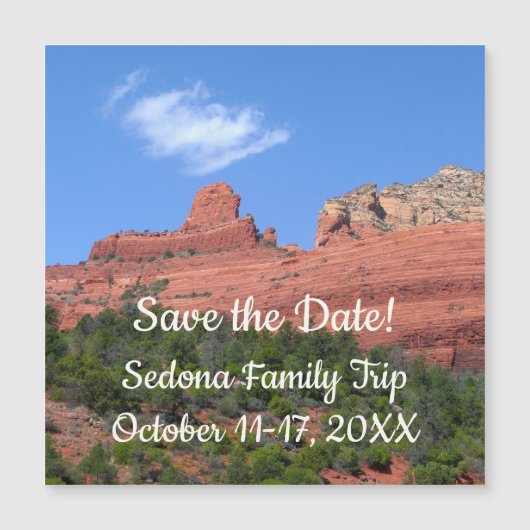 アリゾナ州セドナの蒸気船ロック写真 (正面)