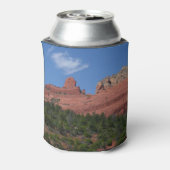 アリゾナ州セドナの蒸気船ロック写真 缶クーラー (缶裏面)