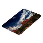 アリゾナ州セドナ上空のムーンライト マグネット (左側)