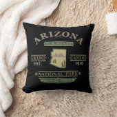 アリゾナ州セドナ国立公園グランドキャニオン クッション (ブランケット)