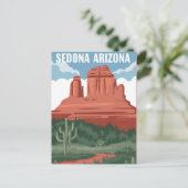 アリゾナ州セドナ,ベルロック ポストカード (スタンド正面)