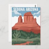 アリゾナ州セドナ,ベルロック ポストカード (正面/裏面)