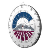 アリゾナ州チャンドラー国旗 ダーツボード (正面右)