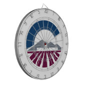 アリゾナ州チャンドラー国旗 ダーツボード (正面左)