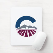 アリゾナ州チャンドラー国旗 マウスパッド (マウス)