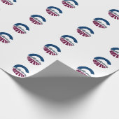 アリゾナ州チャンドラー国旗 ラッピングペーパー (角)