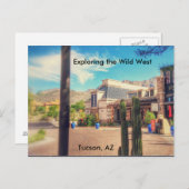 アリゾナ州ツーソンはがき ポストカード (正面/裏面)